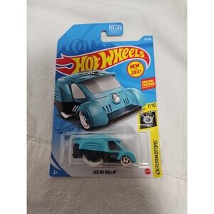 Hot Wheels 2021 Experimotors Special‎ 7/10 See Me Rollin' Teal/Black 81/250 Car